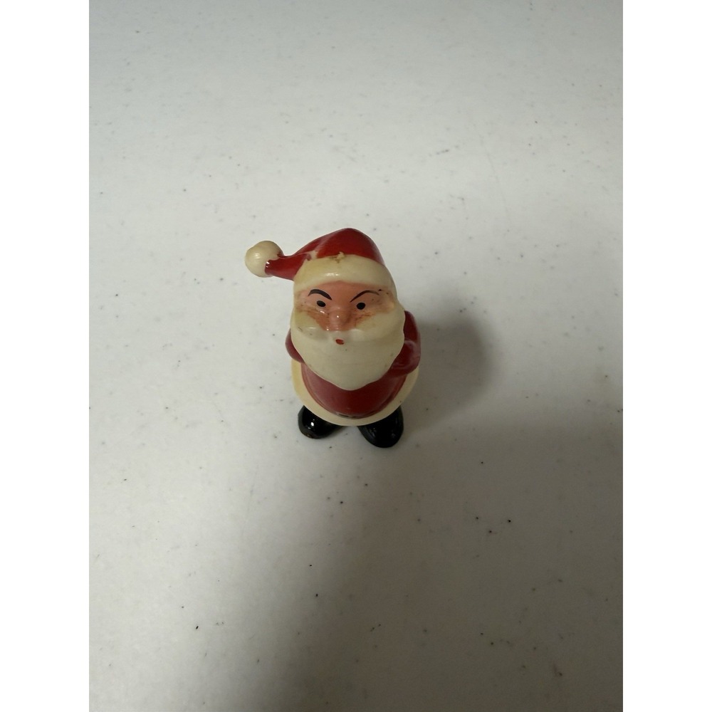Vintage Santa Claus Cake Topper Christmas